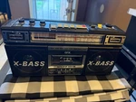 Qfx J-22U Am/fm SW1/SW2 4-BAND Radio With Bass, Cassette, Boom Box *read*. Fixed Price $27.50.