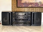 Jvc PC-X130 Boombox Cd Dual Cassette Playr Am/fm Portable Ghetto Blaster Vtg 90S. Fixed Price $114.99.