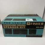 Vintage Fisher Surround Sound Speaker System 2X WS-R424 & 1X WS-C424 Brand New. Fixed Price $59.99.