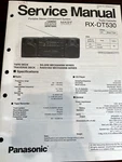 Panasonic RX-DT530 RXDT530 Service Manual From The Usa **original** 4083 4195. Fixed Price $13.49.