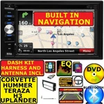 Corvette Hummer H3 Gps Navigation System Bluetooth Cd/dvd Car Radio Stereo. Fixed Price $339.99.