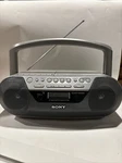 Sony Cd Player Am/fm Radio Cassette Recorder CFD-S05 Boombox Mega Bass Tested. Fixed Price $65.00.