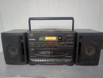 Jvc PC-X130 Vintage Boombox Cd Cassette Player Am/fm See Description For Detail. Fixed Price $81.70.