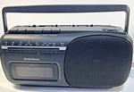 Vtg Radioshack Ctr 110 Radio, Am/fm Cass, Battery Ext Bass, Incl Cord Tested. Fixed Price $29.89.