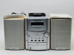 Kenwood HM-332 (RXD-M32) Micro Hi-fi System With Remote, Antennas & Manual. Fixed Price $149.00.