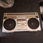Defective Vintage Sanyo M9860 Stereo Boombox Fm Am Cassette Aux Japan For Parts. Fixed Price $19.49.