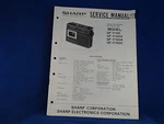 Sharp GF-1750X GF-1750A GF-1750C Radio Cassette Player Service Manual. Fixed Price $19.98.