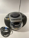 Gpx C971 Boombox Am/fm Radio Cassette Recorder Cd Player Tested Works Clean. Fixed Price $33.24.