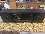 Vintage Panasonic RX-CW42 Portable Stereo Am Fm Cassette Tape Player Works. Fixed Price $99.99.