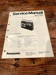 Panasonic Radio Cassette Recorder RQ-516S Service Manual. Fixed Price $12.99.