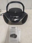 Sylvania Portable Bluetooth/cd/am/fm Radio Boombox SRCD1063BT Tested & Working. Fixed Price $33.00.
