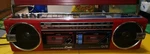 Vtg Sharp QT-78 Boombox Stereo Double Cassette Tape Player Am/fm Radio Read Disc. Fixed Price $199.99.