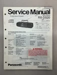 Panasonic RX-DS20 Original Service Manual Free Shipping. Fixed Price $14.00.