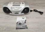 Philips ZA1050 Boombox Cd Cassette Player Am Fm Radio Is Parts Repair Read. Fixed Price $24.99.