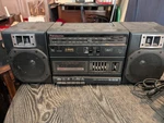 Vintage Panasonic Boombox Stereo Radio Cassette RX-CS700 Tested Working Read. Fixed Price $50.00.
