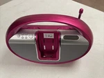 Ilive Portable Docking IBR2807DP Am/fm Radio Ipod Clock Pink. Fixed Price $27.20.
