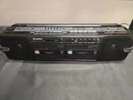 Vintage Goldstar Dual Cassette Boom Box Black TWS-7111 5 Band Eq Tested. Fixed Price $40.00.