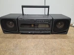 Panasonic RX-E250 Portable Stereo Am/fm Cd Cassette Tested. All But Tape Works. Fixed Price $89.99.
