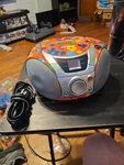 Memorex MP3112-20 Hip Hues Cd Am Fm Radio Boombox Works Retro Daisies Flowers. Fixed Price $99.95.