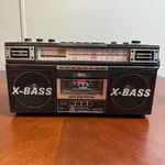 Qfx J-22U Retro Boombox Cassette Recorder Radio Am/fm/sw Usb Sd X-bass. Fixed Price $34.00.