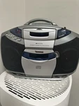 Venturer CD1282 Compact Disk Stereo Cassette Recorder Boombox Player. Fixed Price $45.00.
