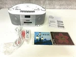 Toshiba TY-CDS5 Player Boombox Radio White Made In 2011 With Used. Fixed Price $256.29.