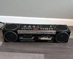 Sanyo M-W800 Black Dual Cassette Mini Boombox Tape Side Not Working See Video. Fixed Price $139.00.