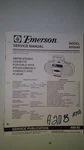 Emerson AD2540 Service Manual Original Repair Book Stereo Radio Tape Cd Player. Fixed Price $19.98.