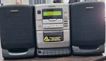 Aiwa LCX-110U Compact Disc Stereo System Bookshelf '97 Cd Player Doesnt Spin. Fixed Price $75.00.