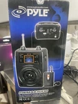 Pyle PWMA83UFM, 100W Portable Pa System Mic, Radio, MP3/USB, Aux-in/out. Fixed Price $65.95.