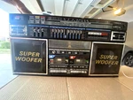 Vintage Boombox Trident, Lanico L-999 Jumbo Radio Cassette **selling Parts. Fixed Price $120.00.