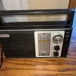 Vintage Sony ICF-7280W Serial #84248 Am/fm Portable Radio Tested & Working. Fixed Price $34.95.