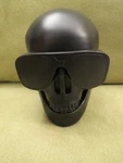 Skull Shaped Portable Bluetooth Speaker, 3W Output, New Sealed Unopened. Fixed Price $24.00.