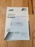 Jvc Cd PLAYER-RC-BZ6BU Manual Instructions. Fixed Price $9.99.