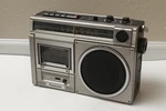 Panasonic RX-1540 Portable Am/fm Cassette Player & Recorder Stereo, Silver. Fixed Price $49.00.