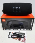 Jbl Charge 5 Portable Waterproof Wireless Bluetooth Speaker / Black With Case. Fixed Price $95.00.