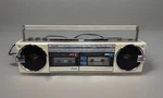 Sharp QT-77 Vintage Am/fm Stereo Radio With Dual Cassette Boombox. Fixed Price $75.00.