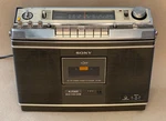 Vintage Sony CF-580 Boombox Fm/am Radio Mostly Works And Needs Some Repair. Fixed Price $200.00.