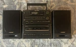 Sharp GX-CD510 Gyboombox Cassette Radio Detachable Speakers Read Description. Fixed Price $79.50.