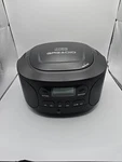 Greadio Portable Cd Boombox Player Aux Input Type-c Powered Kids Seniors Black. Fixed Price $17.99.