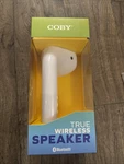Coby True Wireless Bluetooth Speaker,oversized Earbud.. Fixed Price $24.99.