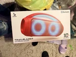 Bass Jaxx Trailblazer Bluetooth Speaker Red Led 1500MAH Usb-c. Fixed Price $59.99.