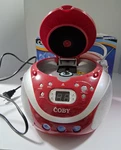 Coby CX-CD241 Portable Player Boombox Am/fm Radio Red W/ Read Descripti. Fixed Price $30.99.