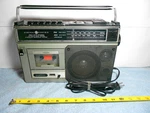 Vintage General Electric Model 3-5214A Am/fm Radio & Cassette Recorder L468. Fixed Price $39.99.