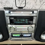 Aiwa CX-NA909 Am/fm Shelf Stereo 3 Disc Cd Changer Cassette Remote Karaoke. Fixed Price $300.00.