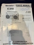 Orig. Sharp GF-8989Z Boombox Repair & Service Manual *original*. Fixed Price $28.99.