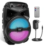 Pyle 240W Rechargeable Outdoor Bluetooth 8.98'' X 7.09'' 14.57'', Black. Fixed Price $74.99.
