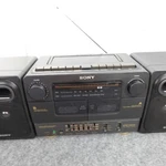 Vintage Sony Boombox CFS-W430 Dual Cassette Radio Am Fm Not Working. Fixed Price $23.67.