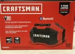 Craftsman CMCR001B V20 20V Max Bluetooth Speaker Tool Only (EB67). Fixed Price $79.99.