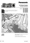 Panasonic SA-AK320 SA-AK323 SA-AK520 SA-AK523 Cd Stereo Instruction Manual. Fixed Price $22.24.